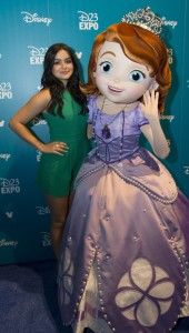 La actriz Ariel Winter, en una gala de Disney, después de la operación de reducción de pecho.