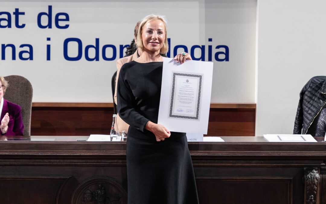 La Universidad de Valencia entrega el Premio Extraordinario de Doctorado a la Dra. Patricia Gutiérrez Ontalvilla